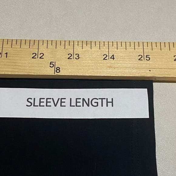 J Jill Pure Jill Stretch Cotton Crew Neck LongSleeve Tee Top XL Black Minimalist - Picture 10 of 11